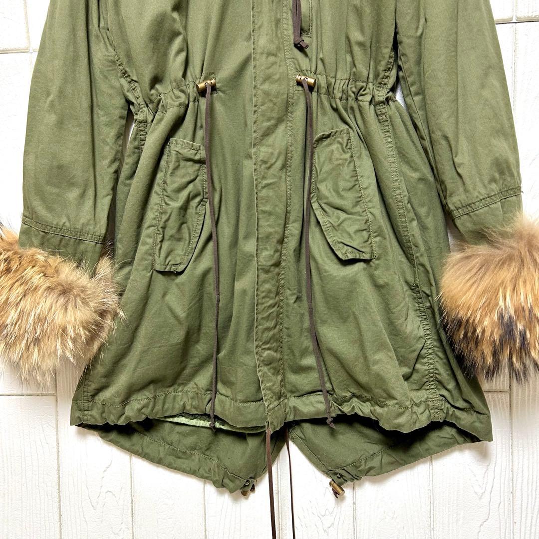 00s y2k モッズコート 平成 ギャル フェアリーグランジ ファー