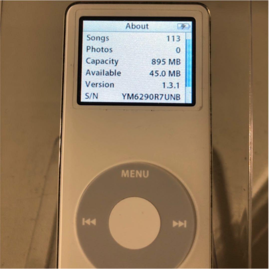 初代iPod nano 1GB 白 松任谷由実 限定モデル