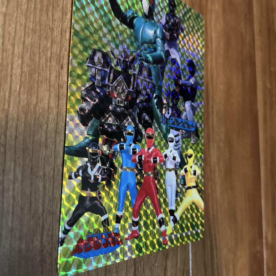 ホログラムスーパーヒーローカード