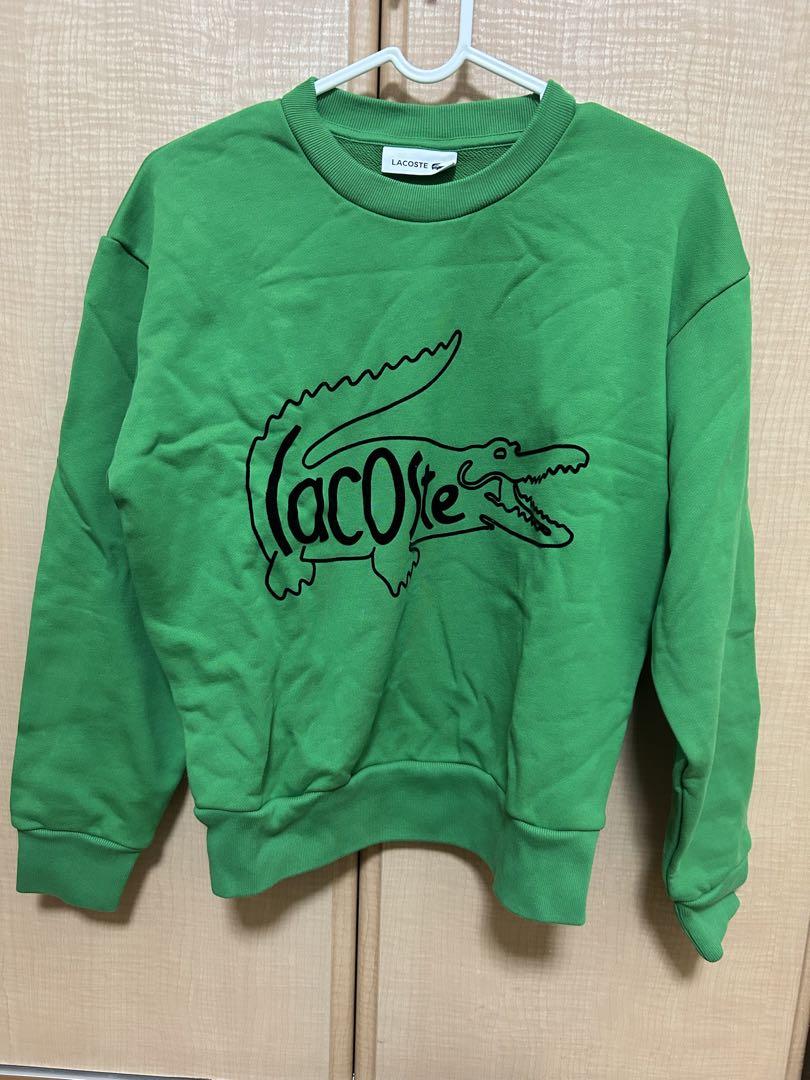 未使用品 LACOSTE スウェット グリーン 36