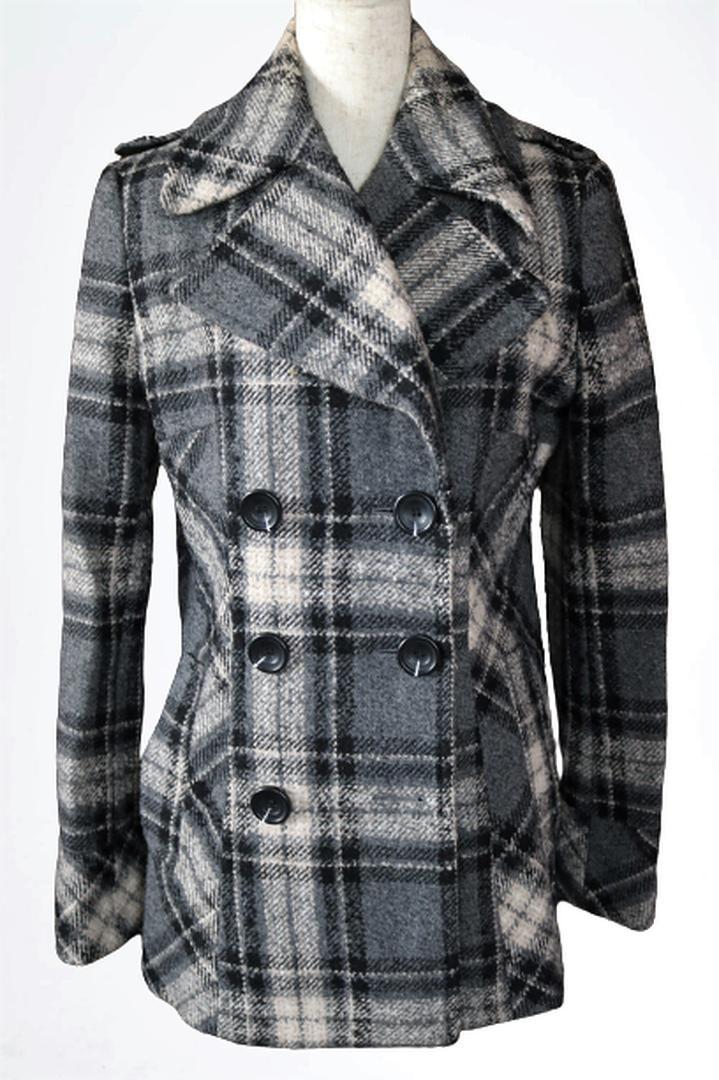 新品★VICTORIAS SECRET ★美しいウールコート/ 灰色 カラー♪