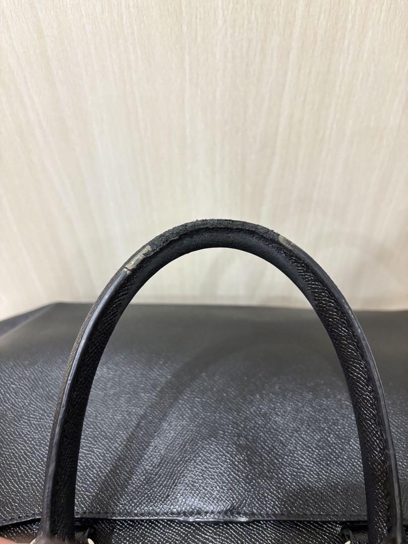 COACH ブラック ビジネスバッグ　コーチメンズ