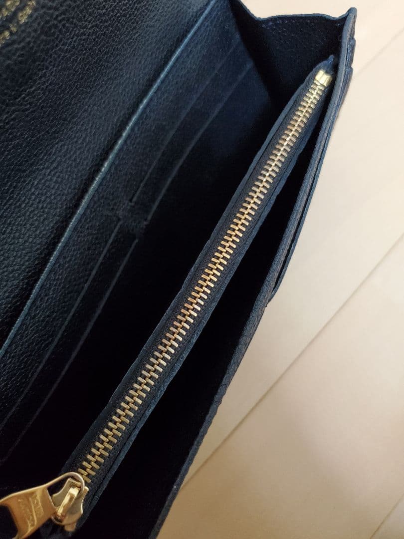 Louis Vuitton アンプラント 長財布　黒