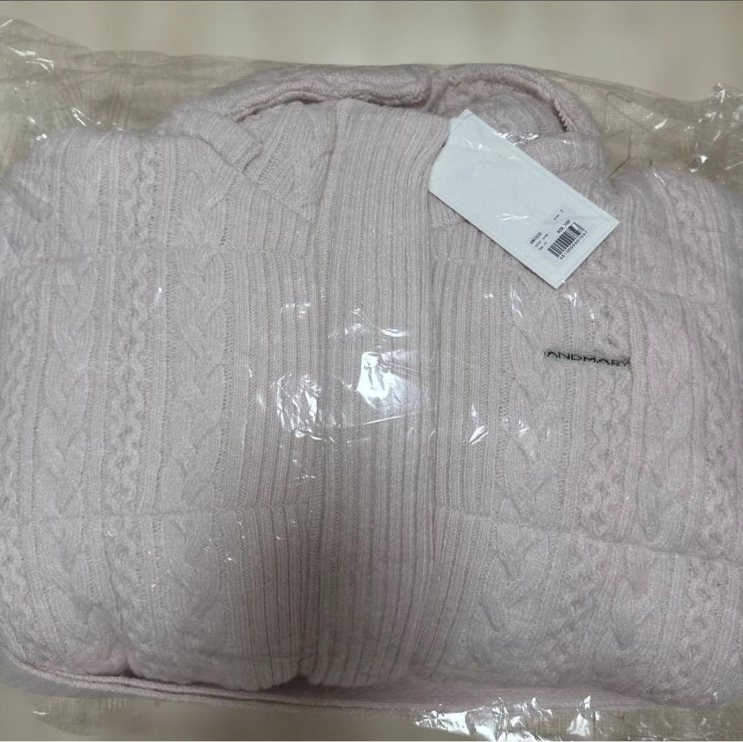 andmary Mary quilting knit shape jacket andmary Mary quilting knit shape jacket