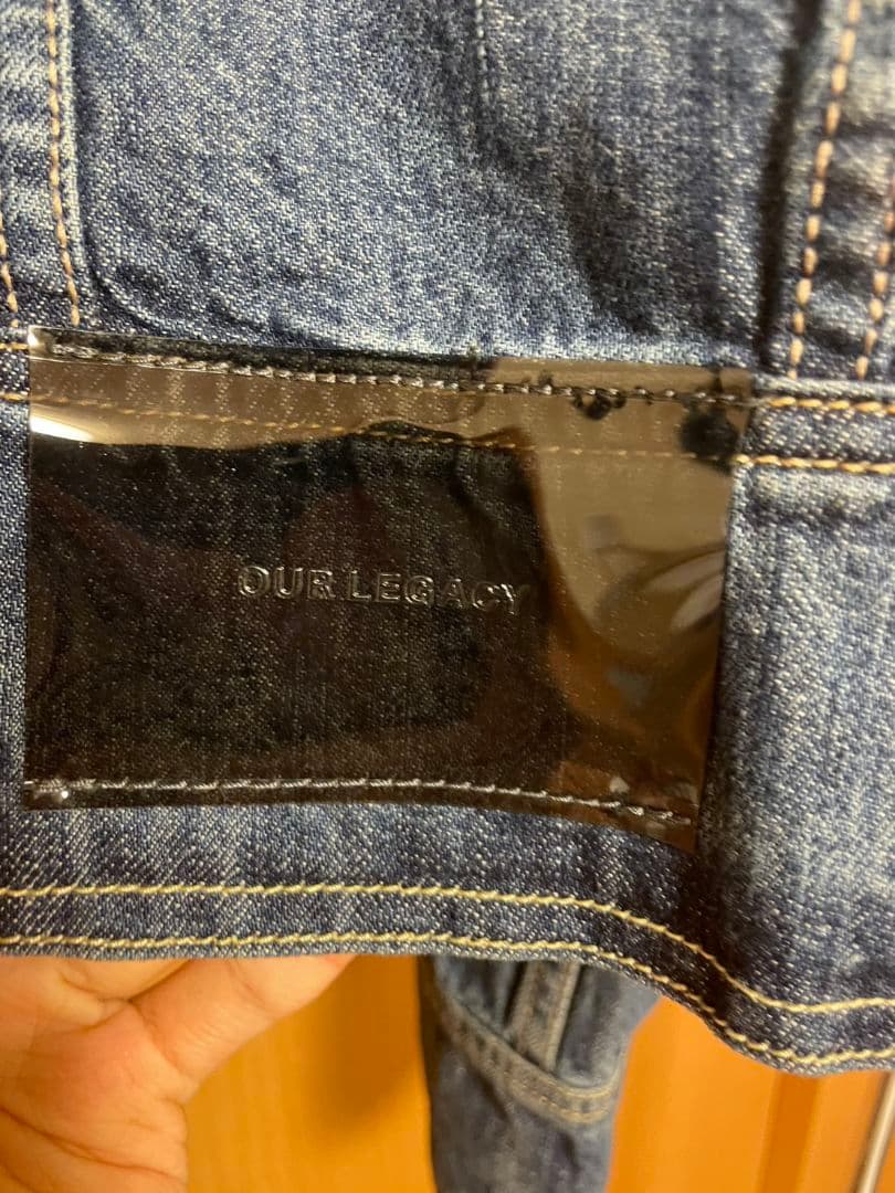 【OUR LEGACY 24AW】tracker denim jacket 46 【OUR LEGACY 24AW】tracker denim jacket 46