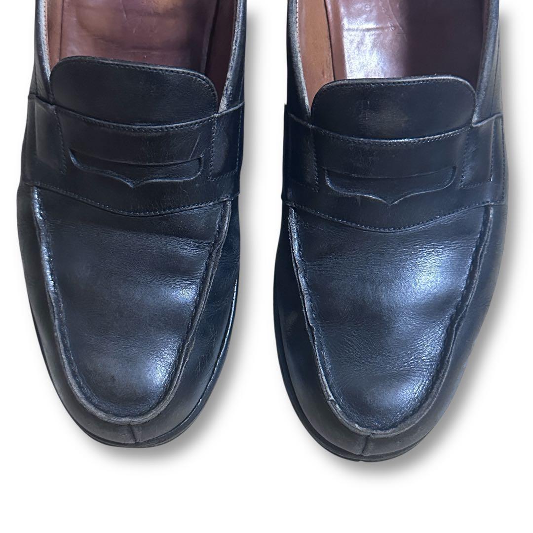 J.M. WESTON 旧ロゴ 180 シグニチャーローファー ブラック 6C J.M. WESTON 旧ロゴ 180 シグニチャーローファー ブラック 6C