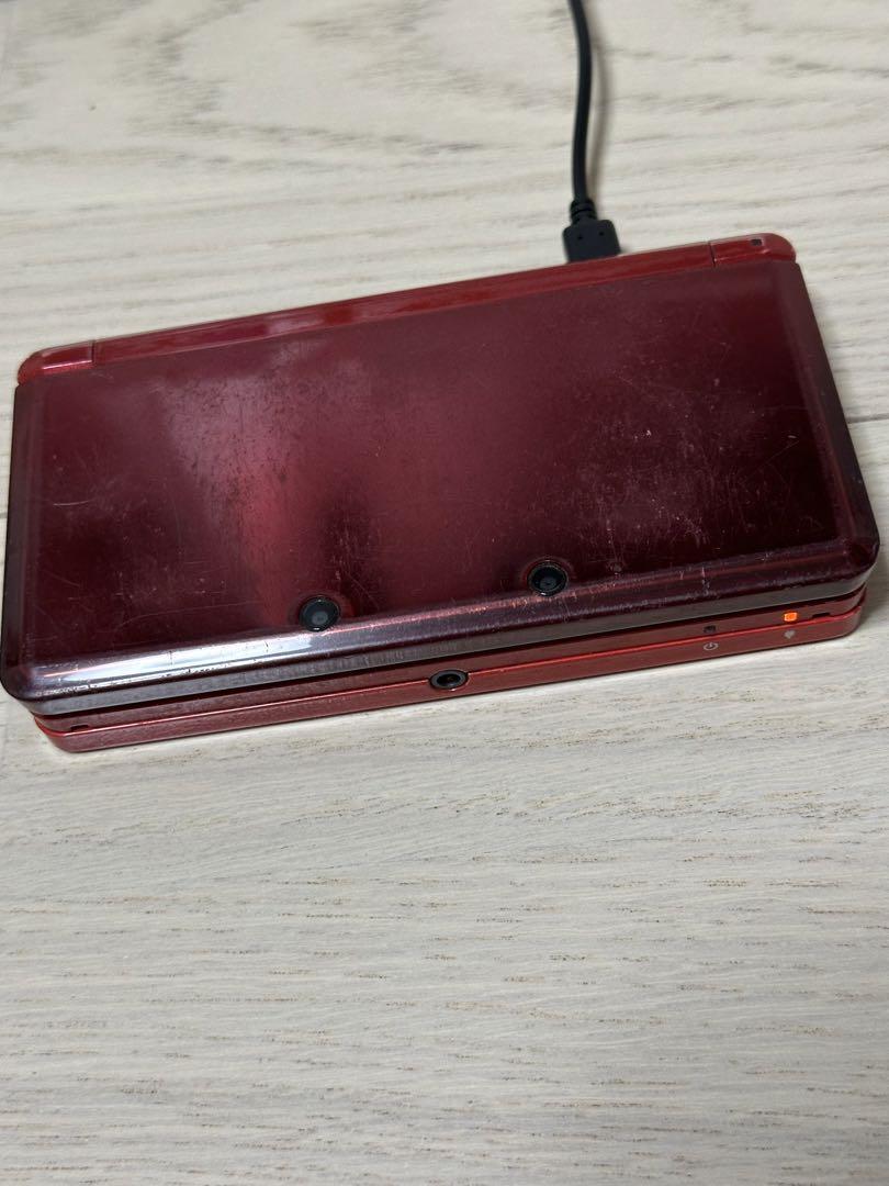 動作品 ニンテンドー3DS 本体 レッド Nintendo 任天堂