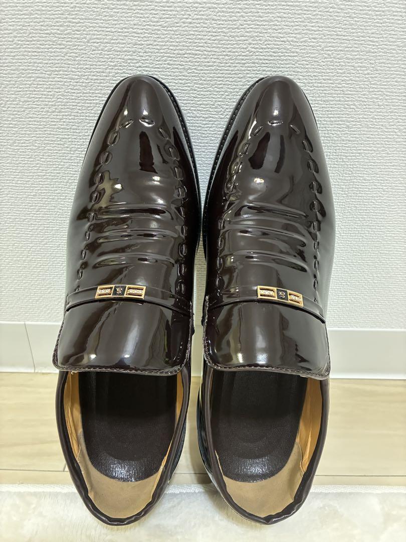 結婚式新郎　エナメルシューズ　26.5