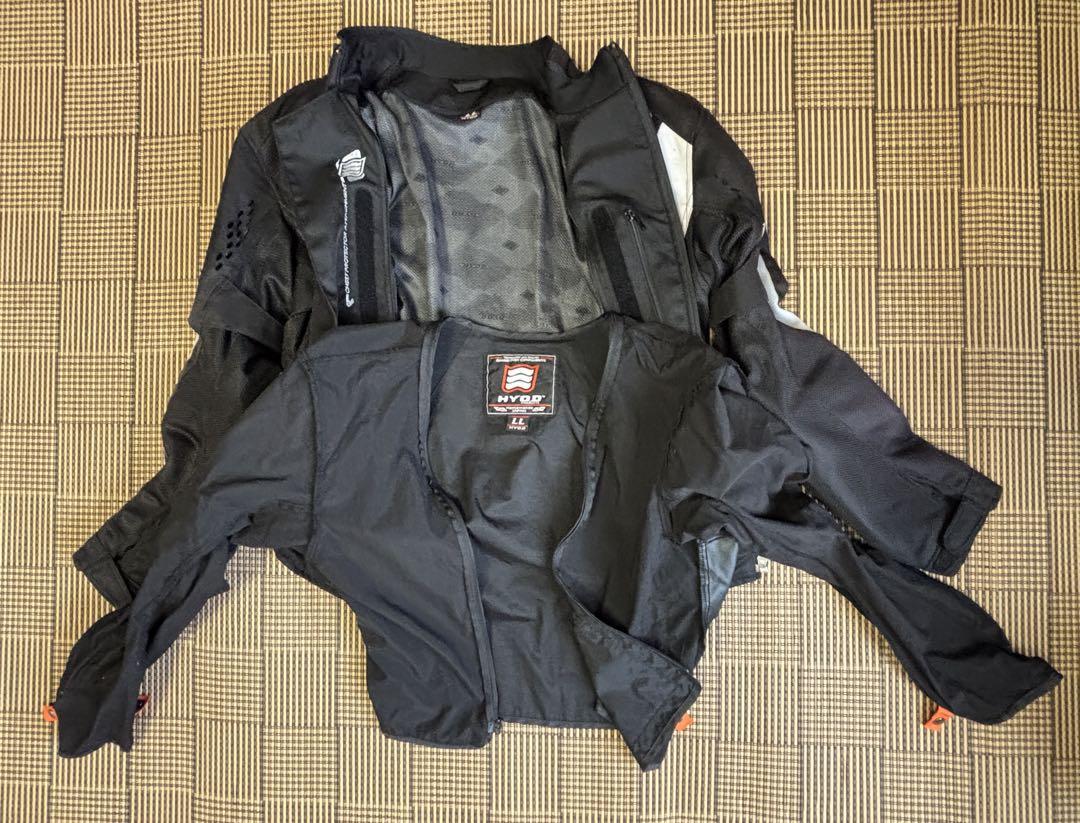 HYOD バイク用 メッシュジャケット＋メッシュパンツ 上下セット