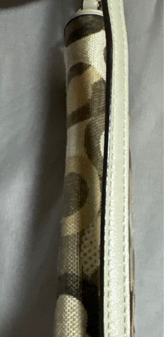 COACH コーチ オプアート ワンショルダーアクセサリーポーチ 美品