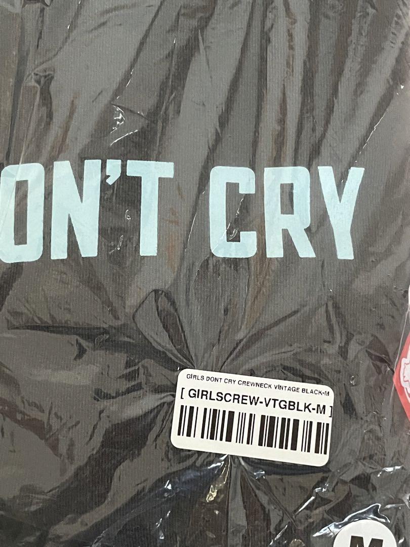 トップス Girls Don't Cry Verdy Crewneck Black M