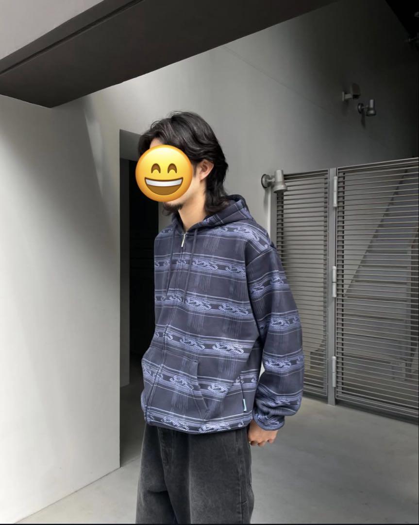 Yardsale Syphon ロゴ ジップ付き フーディ パーカー ☆Yardsale☆ 新作 Syphon ロゴ ジップ付き フーディ パーカー
