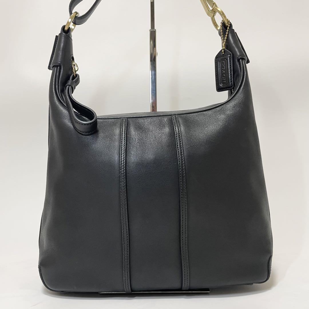 美品 COACH コーチ 14304 ハーフムーン ハンド ショルダー レザー COACH コーチ ショルダーバッグ レディース レザー 三日月型
