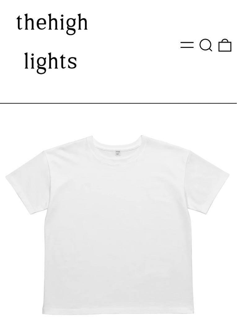 thehigh lights 2pack tee white 1枚 サイズ2