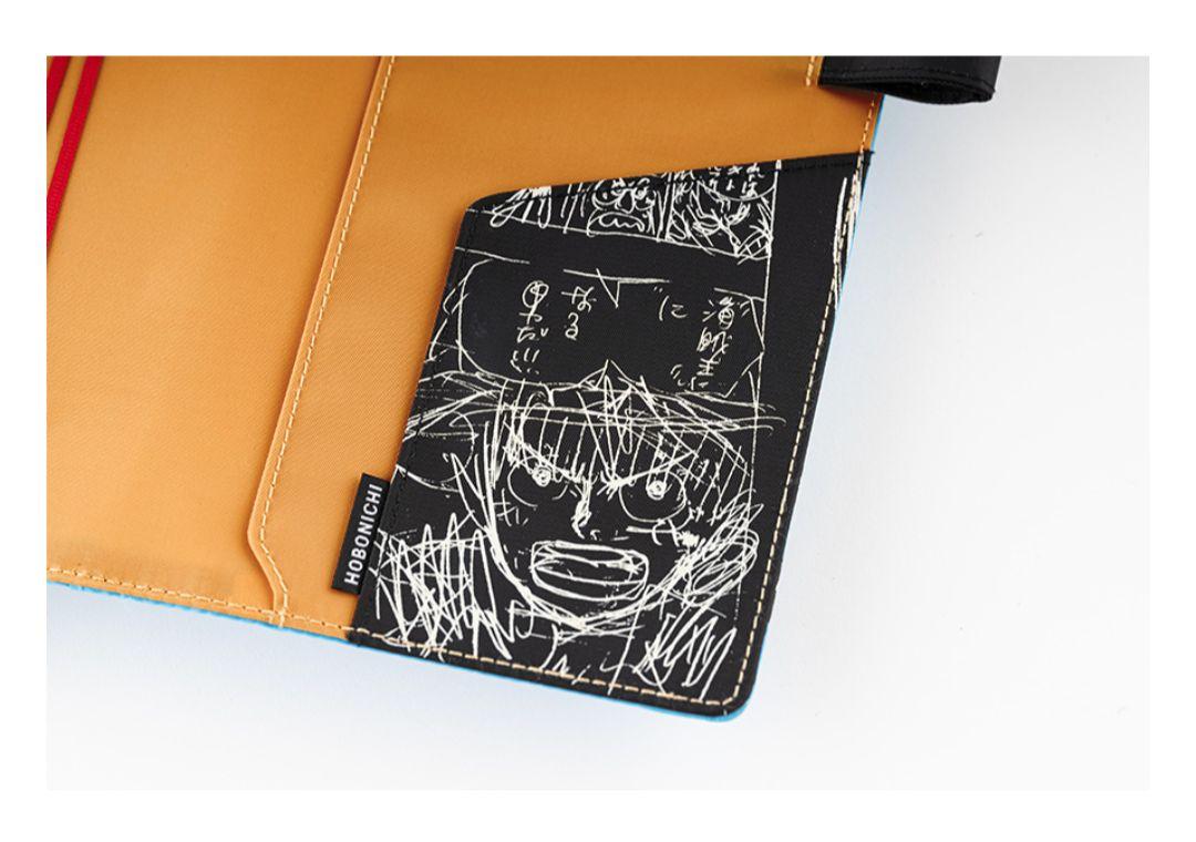 【新品】magazine×ほぼ日手帳 カズン・カバー 麦わらのルフィ BLUE