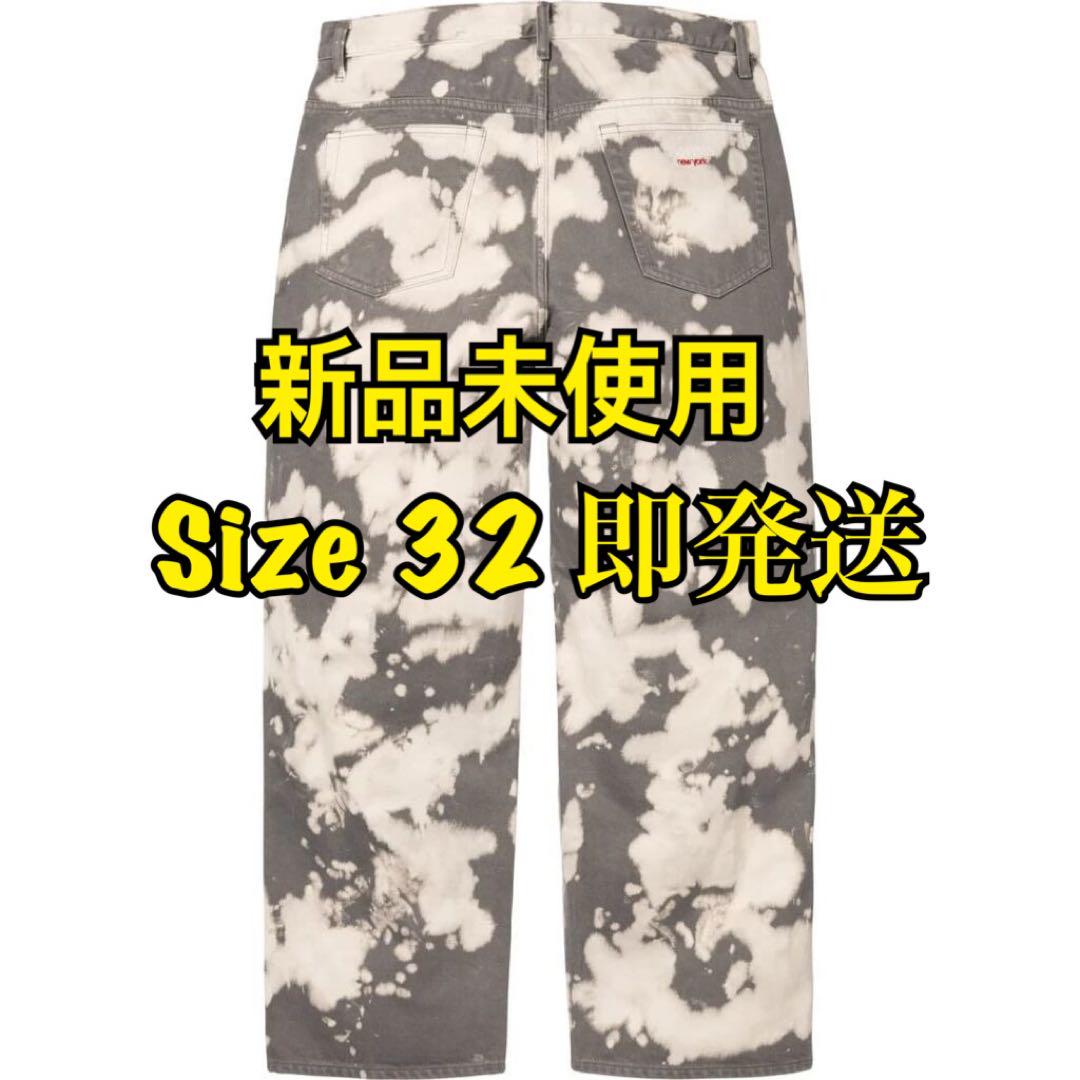 Supreme - Supreme Baggy Jean ブリーチ 32インチの通販 by