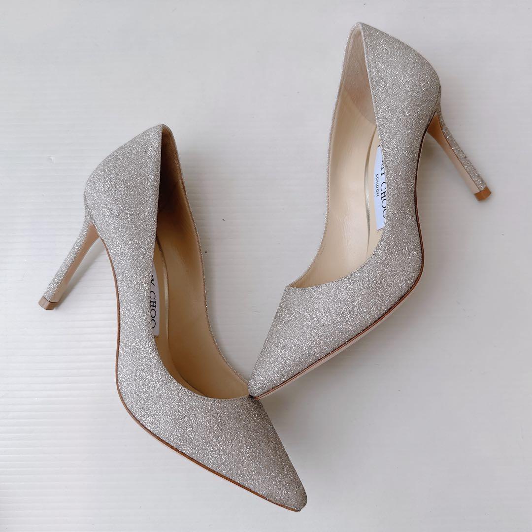 ジミーチュウ ロミ　JIMMY CHOO ROMY85　パンプス　ハイヒール