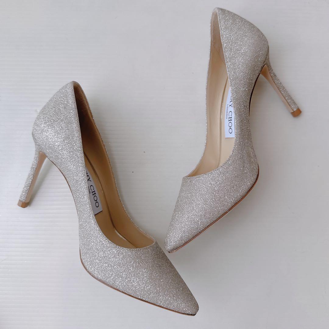 ジミーチュウ ロミ　JIMMY CHOO ROMY85　パンプス　ハイヒール