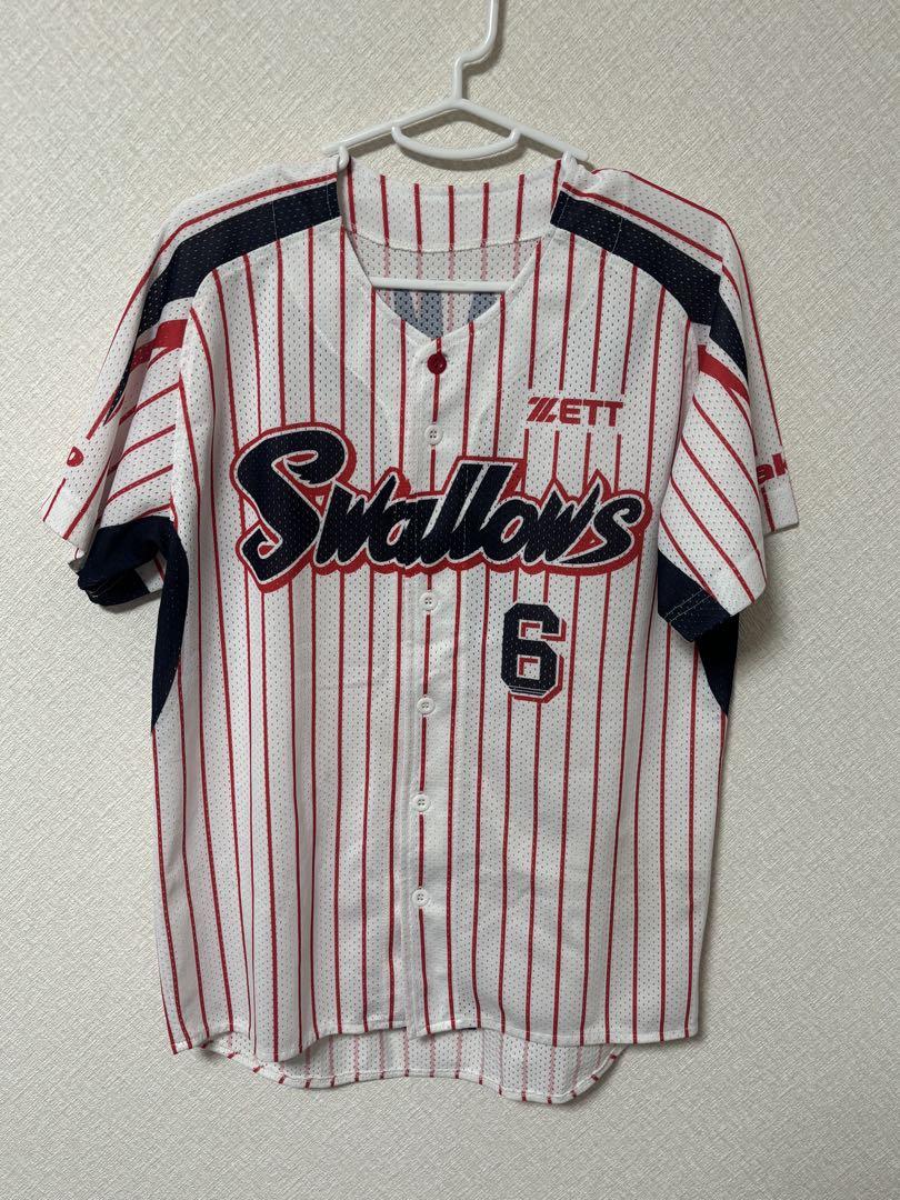 スワローズ　宮本慎也　ユニフォーム 東京ヤクルトスワローズ 宮本慎也 ユニフォーム xl フリーサイズ