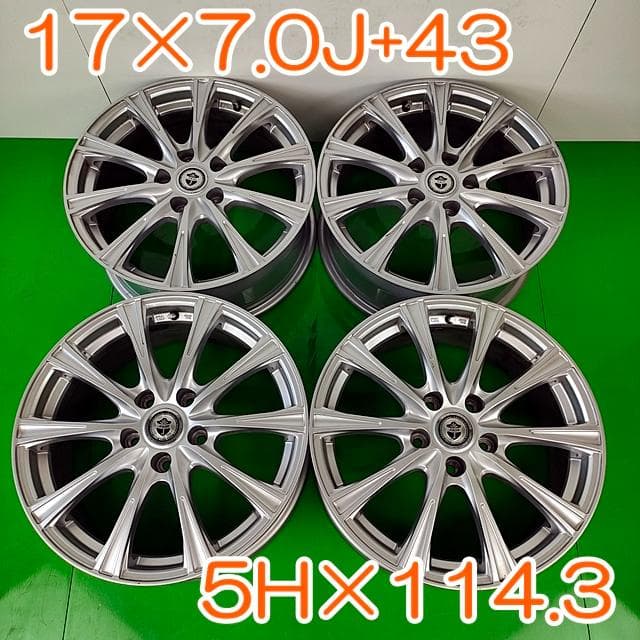 ジョーカー GLIDE　17X7.0J　5H/114.3　+40　国内正規品 ヨコハマ アイスガード SUV G075　225/65R17　102Q　4本SETで￥128,000 全国送料無料！！