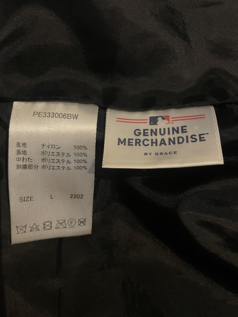 Perushu x MLB スタンドネック中綿ベストヤンキース　Lサイズ