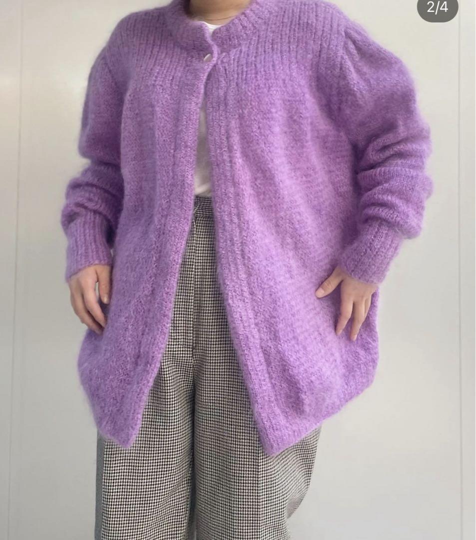 ヴィンテージ　モヘアカーディガン