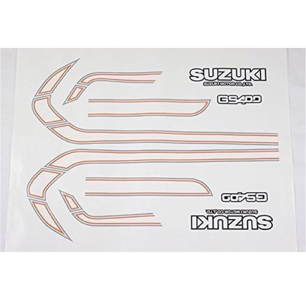GS400 E2タイプ ラインステッカーセット 新品(黒ベース用)