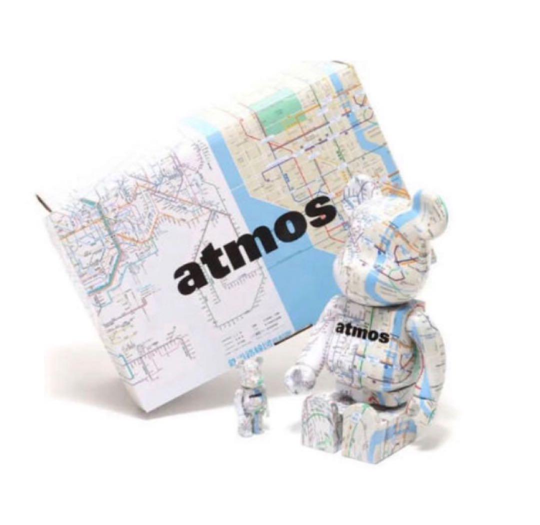 新品  BE@RBRICK atmos SUBWAY 100％ 400％