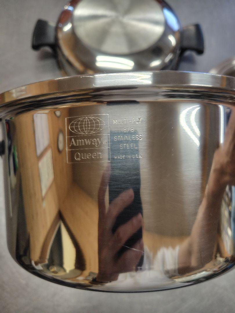 アムウェイクイーン大中フライパンシチューパンセット6L