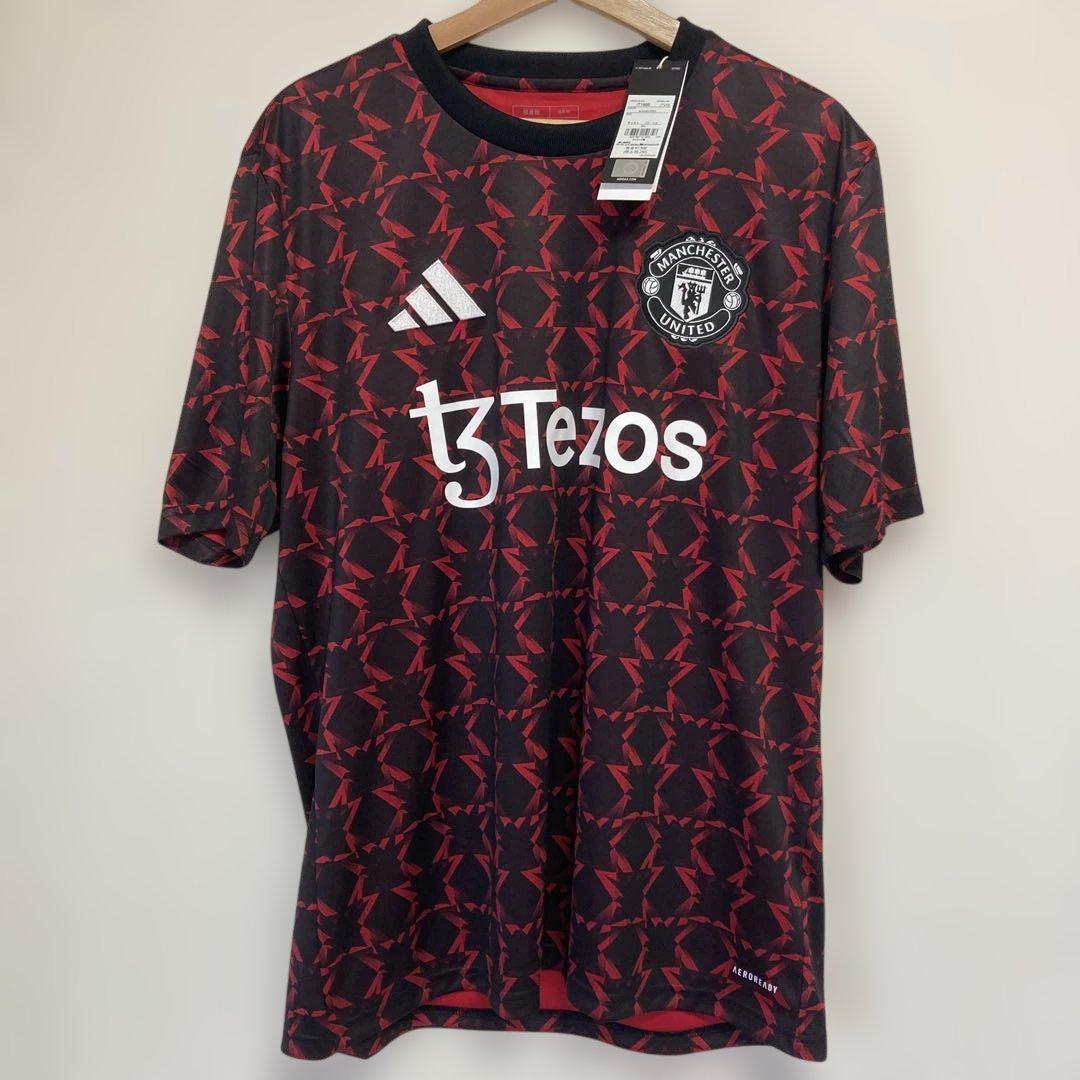 adidas アディダス マンチェスター・ユナイテッド プレマッチシャツ