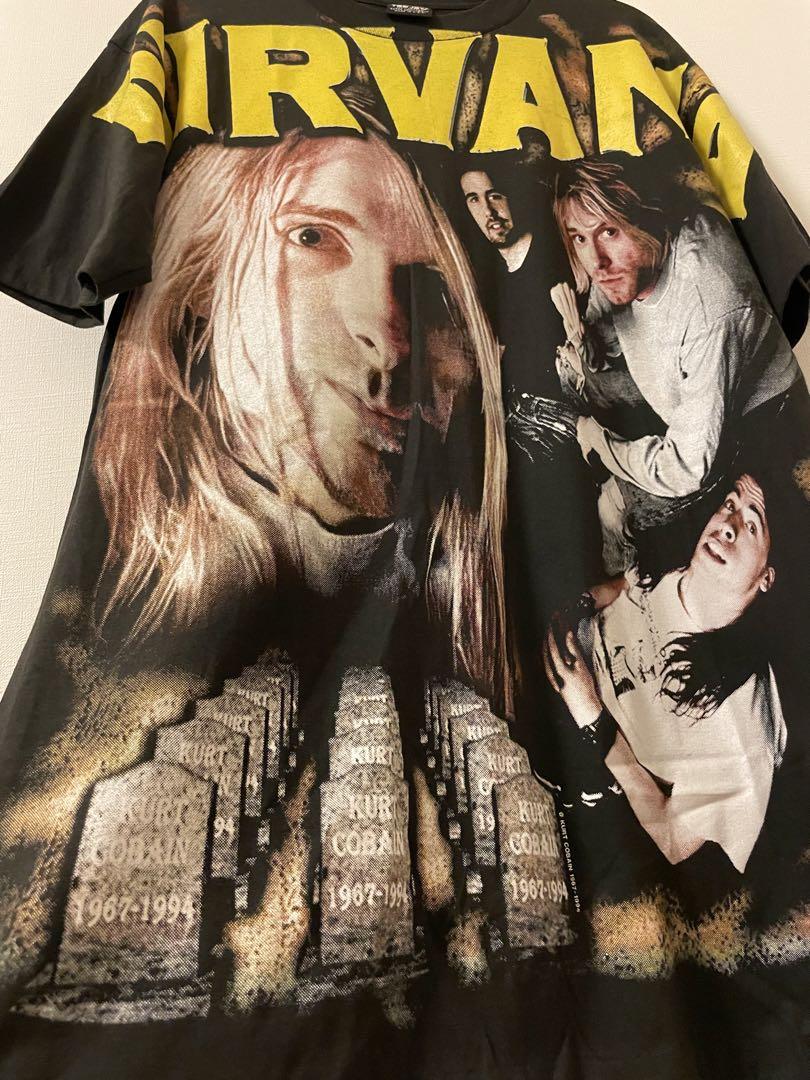 一点限り NIRVANA ニルバーナ 古着 USA バンド Tシャツ XL 画像2