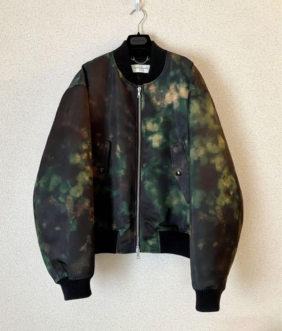 Dries Van Noten 22aw タイダイ プリントボンバージャケット