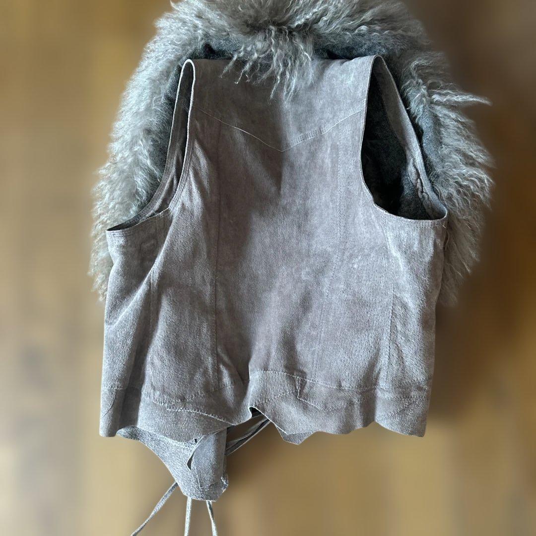 [美品]goa リアルファー　ファーベスト　ヴィンテージ