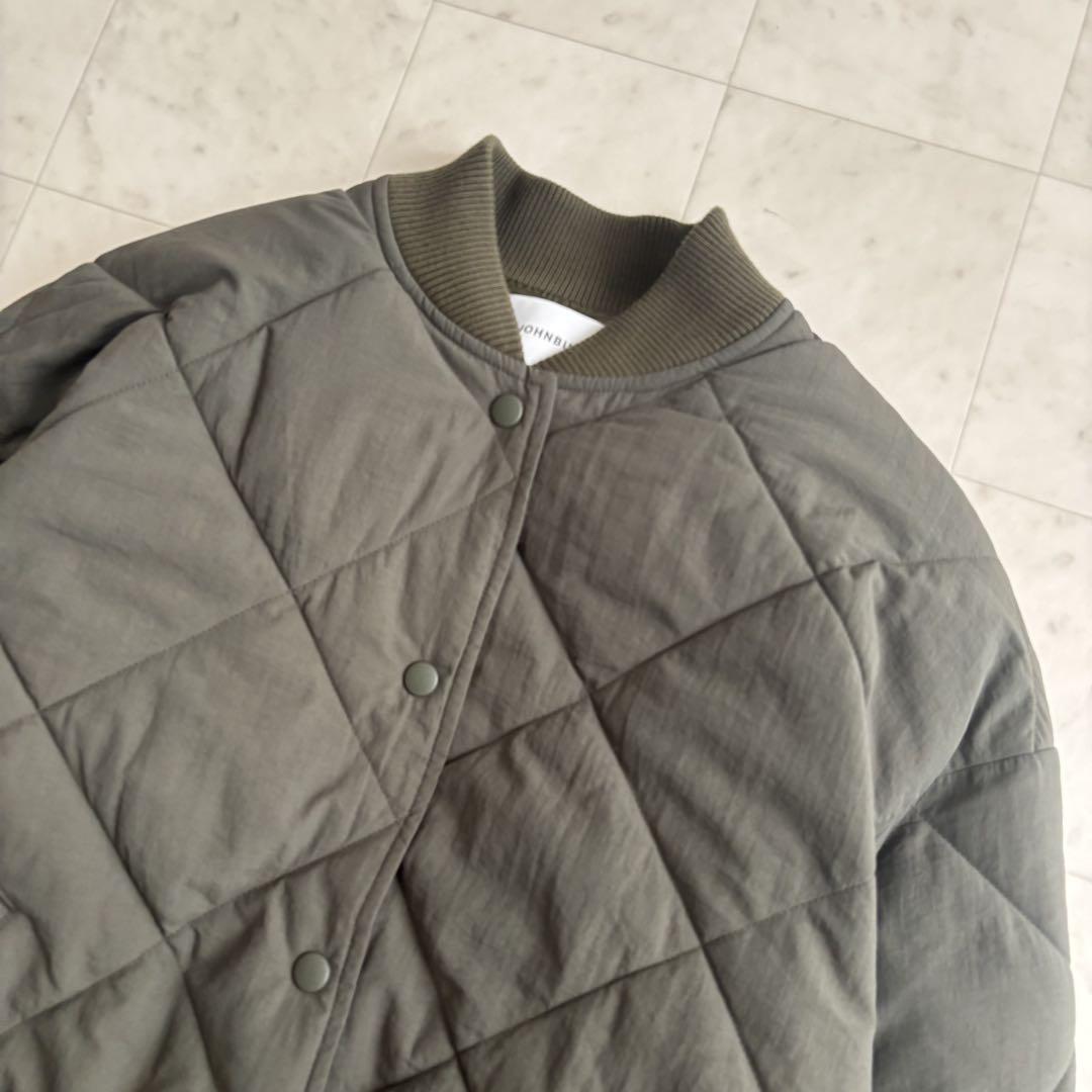 美品◆ジョンブル キルティングジャケット JOHNBULL ショートブルゾン