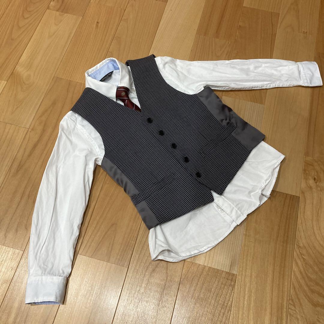 COMME CA ISM 男の子フォーマルスーツ 120サイズ 6点セット