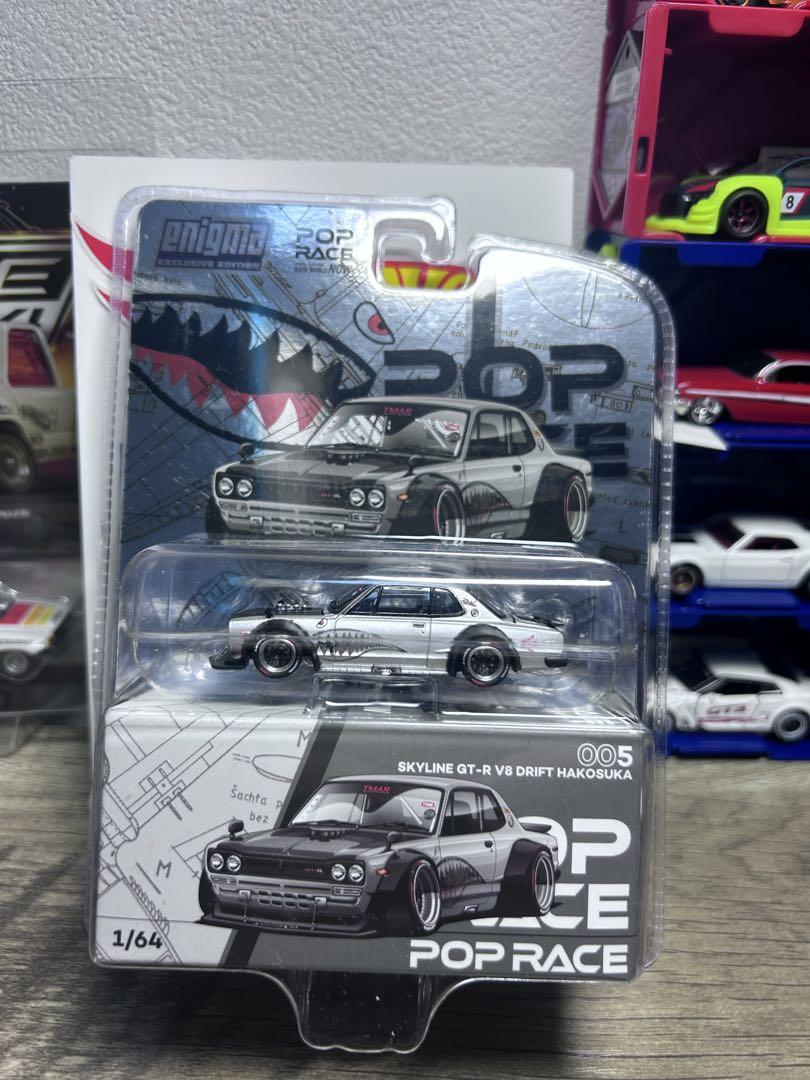 海外版1/64サイズPOP RACE 日産スカイラインGT-R ハコスカ