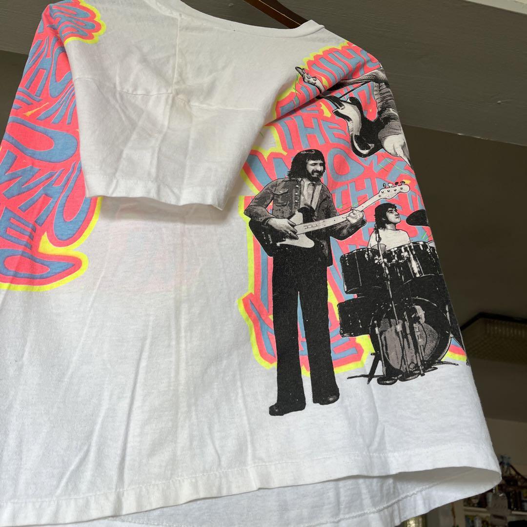 The who 80s バンドTシャツ USA 古着 ビンテージ 希少 1989