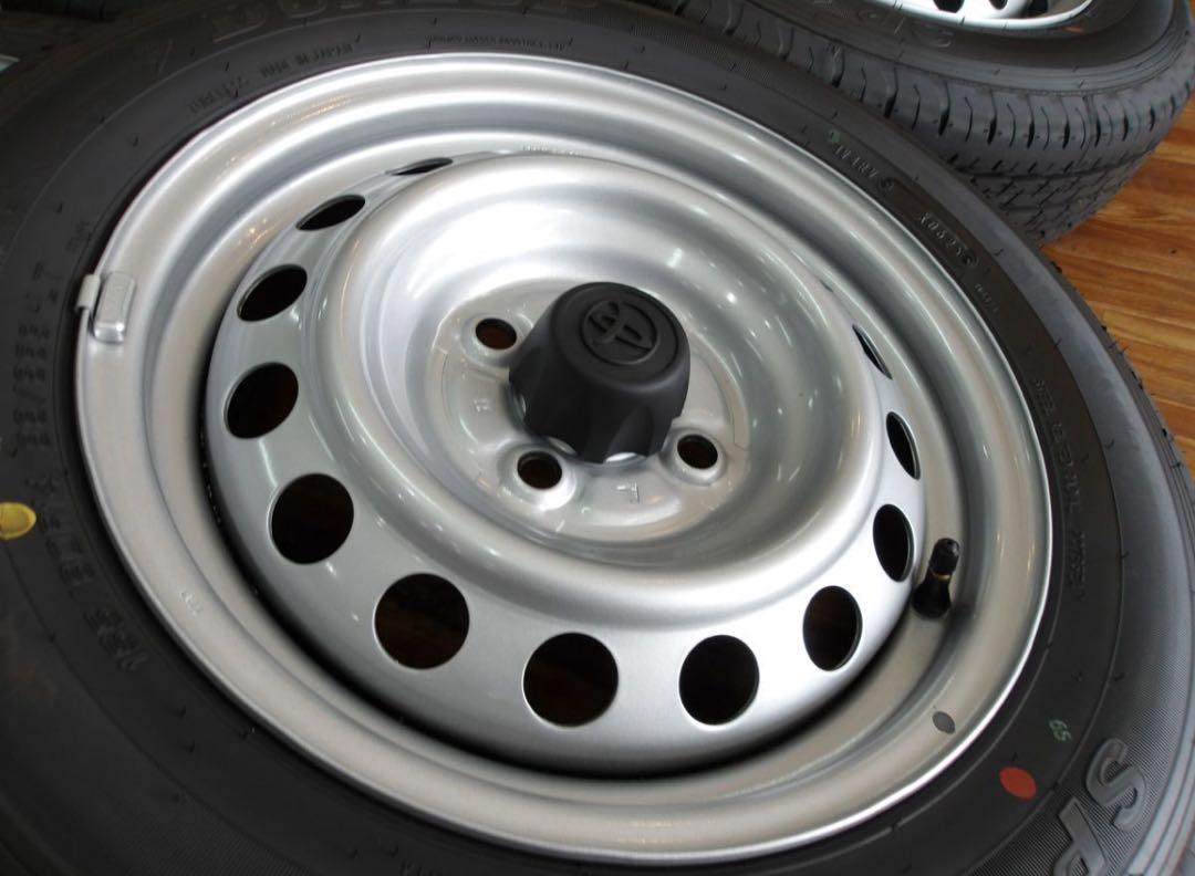 新車外し トヨタ プロボックス ４本セット 155/80 R14 5J