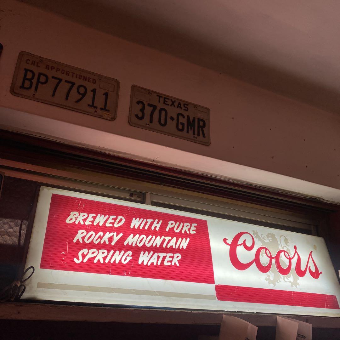 Coors ヴィンテージ 70年代 貴重 ライトサイン 電飾 ネオンサイン Coors ヴィンテージ 70年代 貴重 ライトサイン 電飾 ネオンサイン