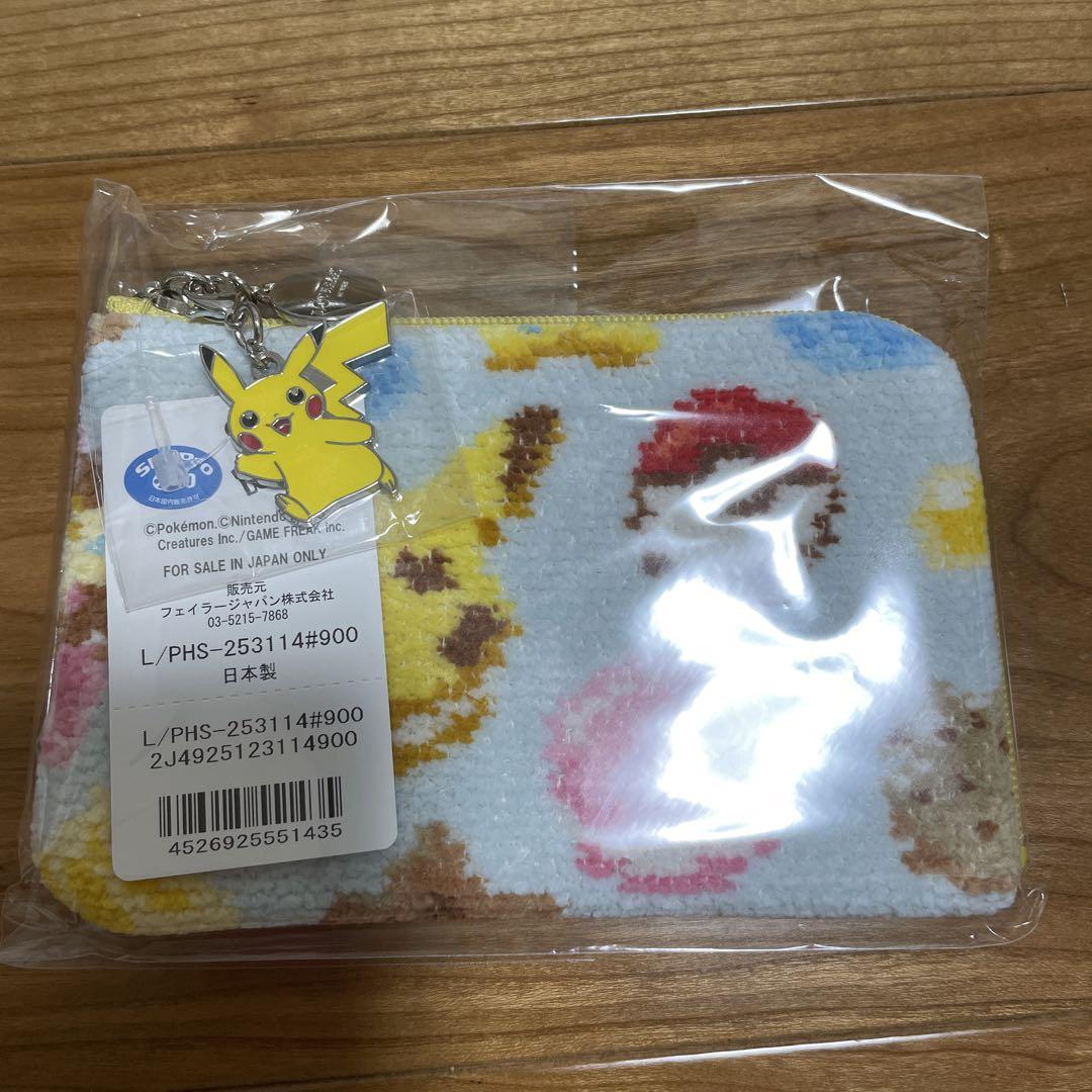 FEILER ポケモン ハッピースウィーツ L字ポーチ FEILER フェイラー ポケモンハッピースウィーツ L字ポーチ