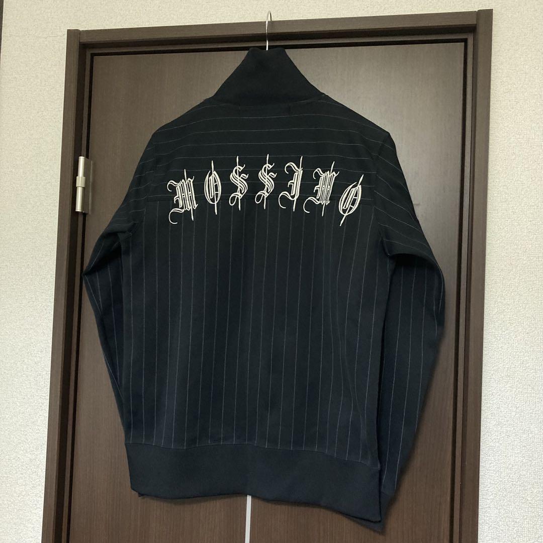 00s archive MOSSIMO SPORT ジャージ 黒 両面刺繍 L
