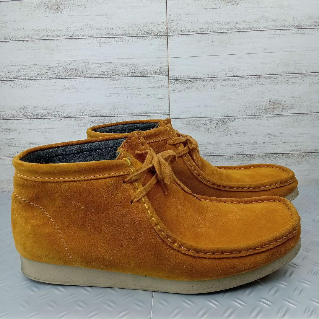 大人気の メンズ☆クラークス エアリアルスウェードブーツスニーカー