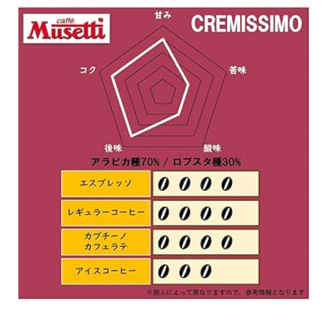 Musetti 4種類6袋　コーヒー豆 250g