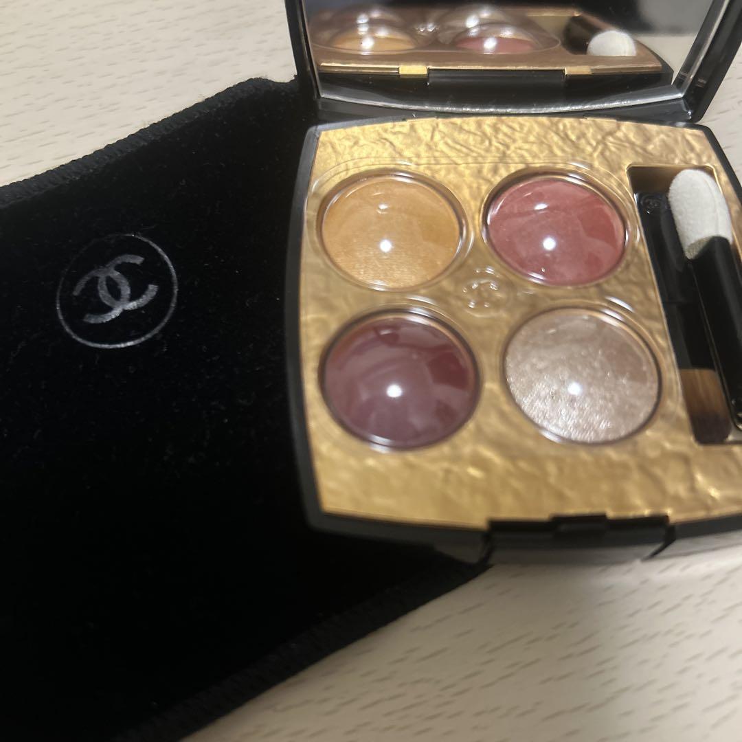 CHANEL 新品未使用 箱 説明書付き アイシャドウパレット 4色 シーズン限定 全4色】 シャネル アイシャドウ パレット CHANEL 4