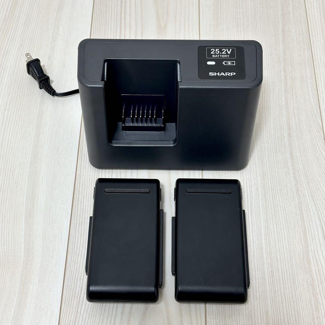 SHARP 25.2V 充電器 バッテリー2個付き