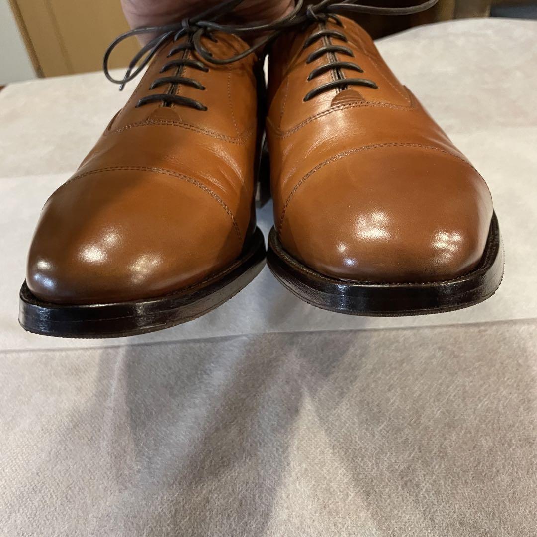 E*1様 Loake キャップトゥ ストレートチップ UK6