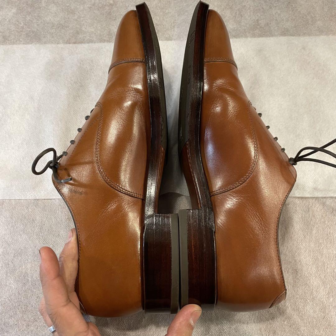 E*1様 Loake キャップトゥ ストレートチップ UK6