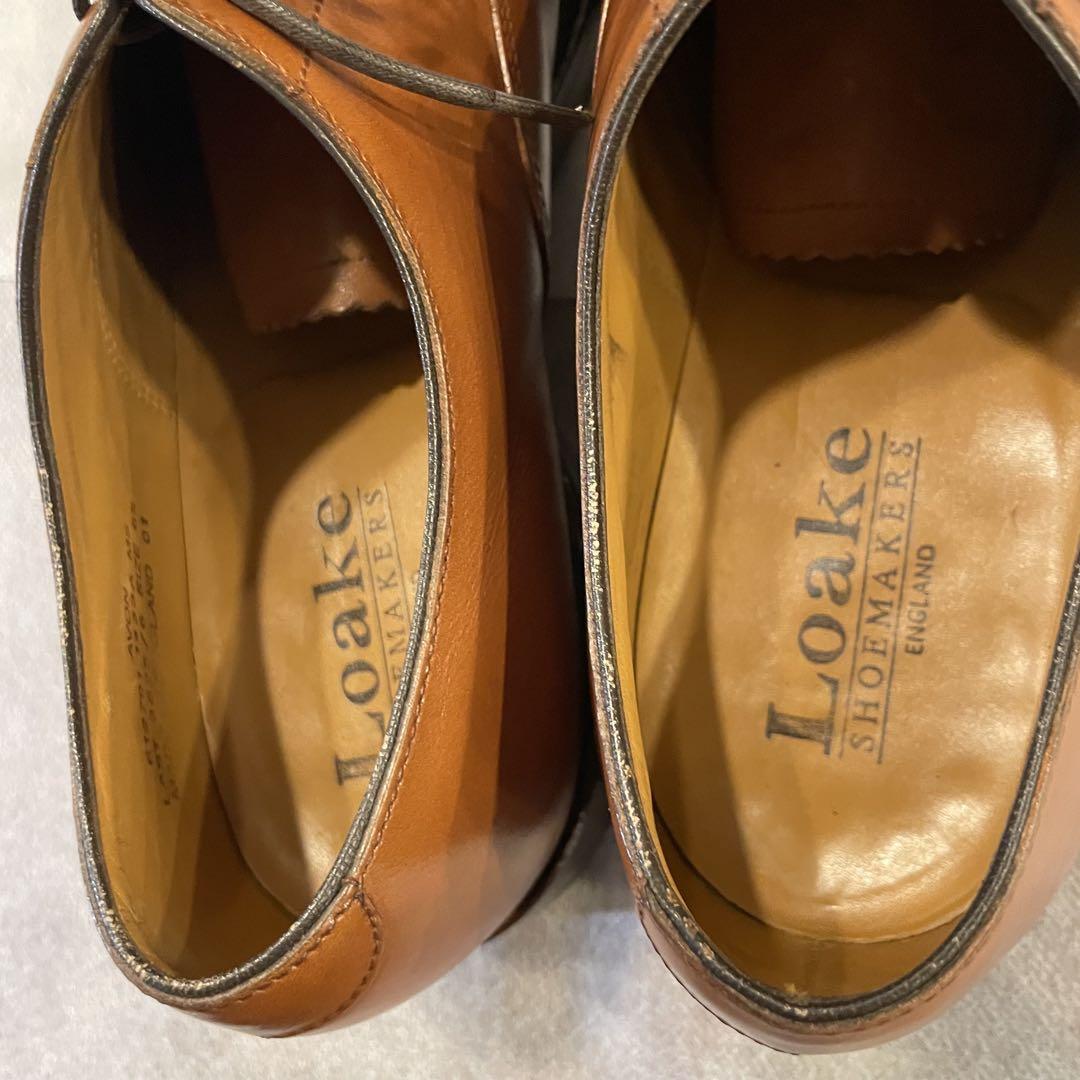E*1様 Loake キャップトゥ ストレートチップ UK6