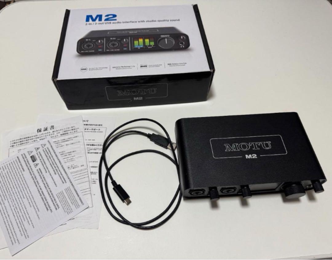 MOTU M2 オーディオインターフェース