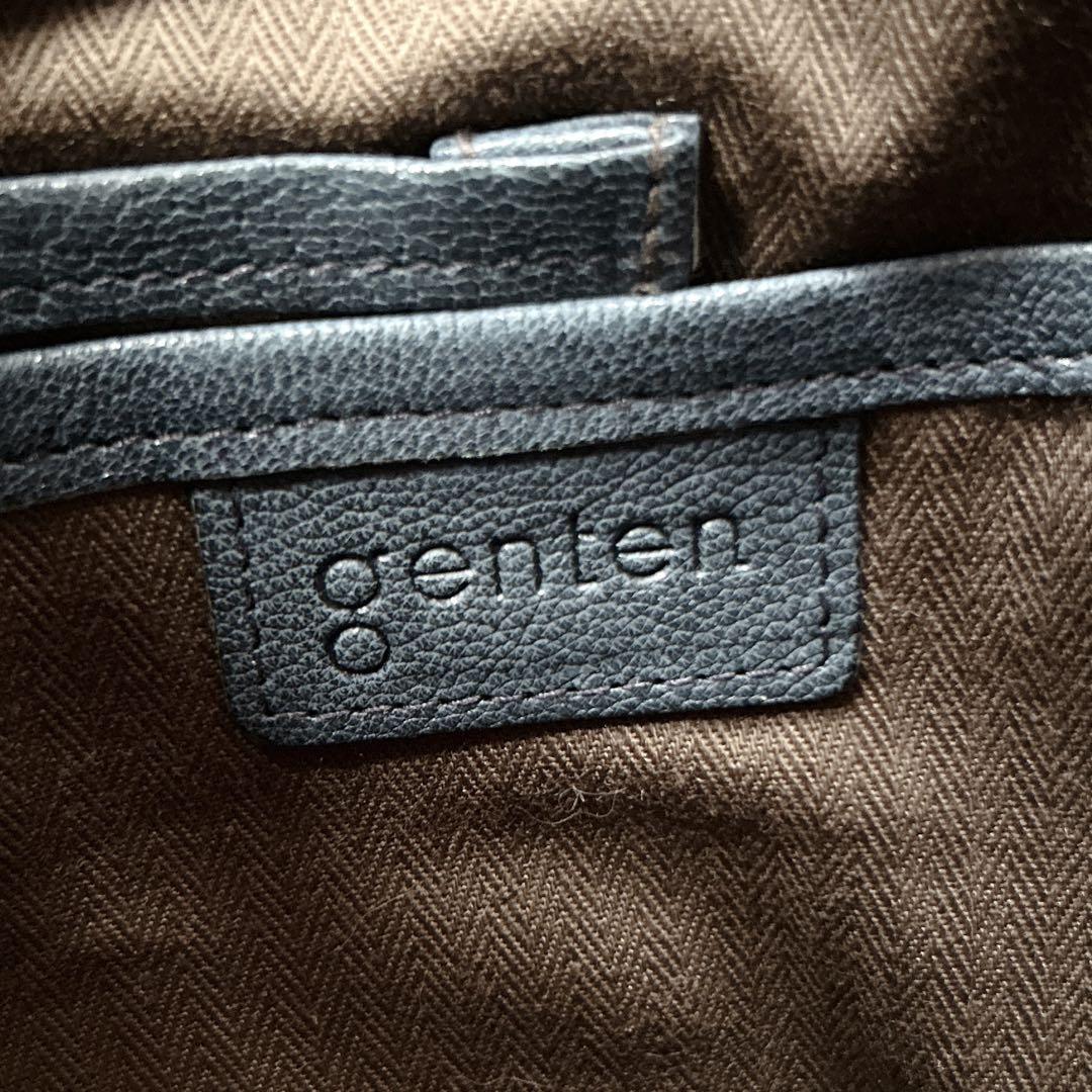 希少色！極美品 genten ワンショルダー トートバッグ ソーロ